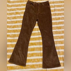 Shein Flared Corduroy Pants